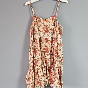 American Eagle Outfitters Pink Floral Mini Dress